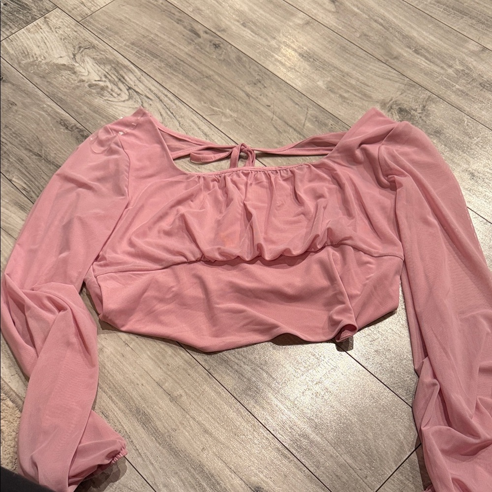 SO Light Pink Women's Crop Top